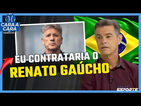 Edinho names Renato Gaúcho as a candidate for the Brazilian National Team