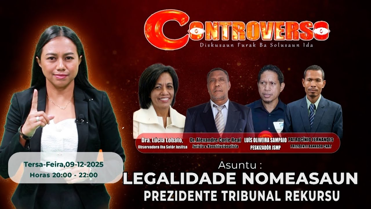 CONTROVERSO || DISKUSAUN FURAK BA SOLUSAUN IDA || Día 09/12/2025