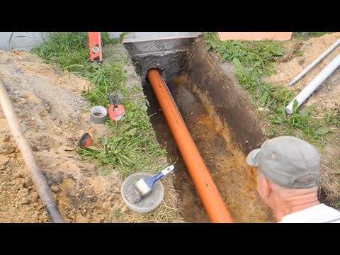 Как утеплить канализационную трубу в земле своими руками