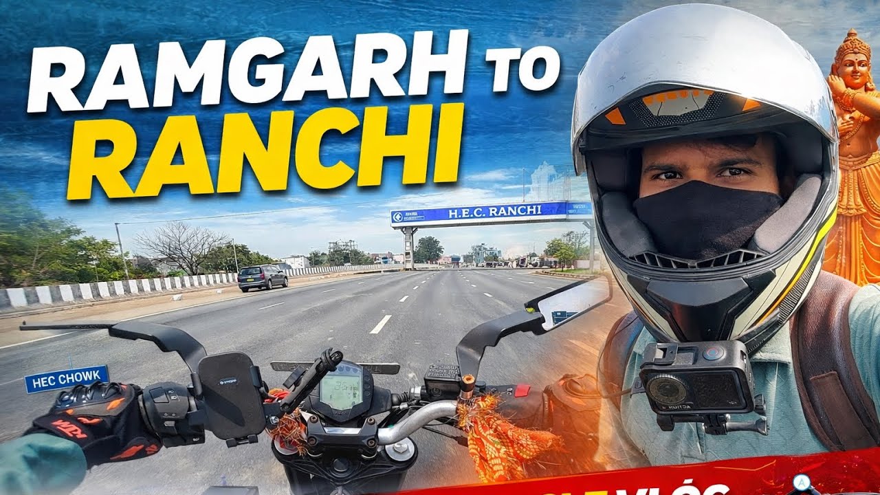 Ramgarh to Ranchi Road Trip Vlog | 