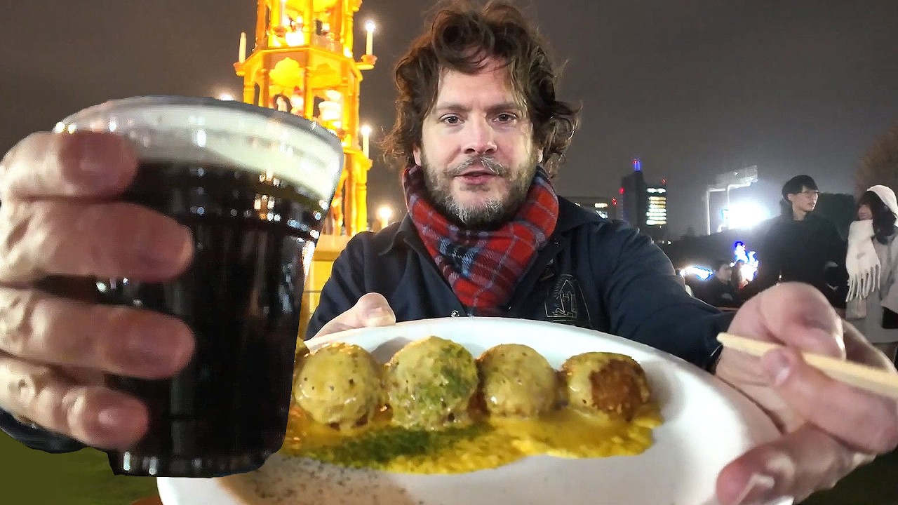 I Tried EVERYTHING at a Japanese Christmas Market