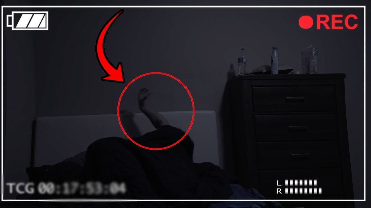 I RECORDED MY POSSESSED FRIEND SLEEPING... - YouTube