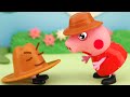 The hat got missing, Peppa Pig Animation