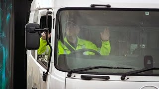 自動運転トラック20年に実用化へ　人手不足解消