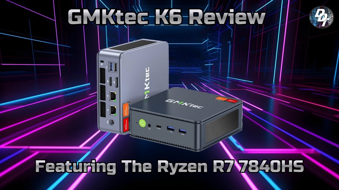 GMKtec K6 NucBox Review - Ryzen 7840HS With Radeon 780M Power