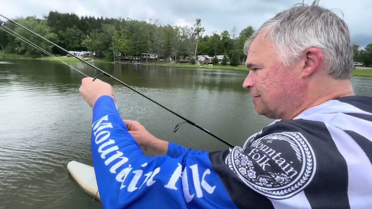 Dave Kline & The Mountain Folk Band at Pine Cradle Lake’s 30th Anniversary Celebration: Music & Fish