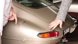 E Type Series 1 Fitting Tailgate and Lights
