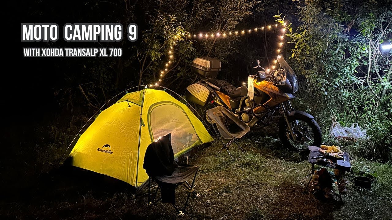 Moto Camping with Honda Transalp 700 — Journey 9: Adventure, Nature, and Freedom!
