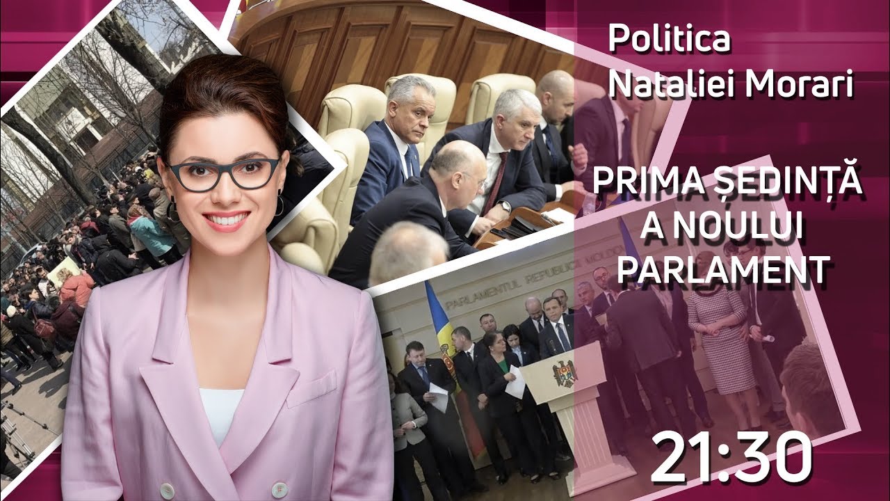 POLITICA NATALIEI MORARI / 21.03.19 / PRIMA ȘEDINȚĂ S-A TERMINAT CU... PAUZĂ tv8 italia
