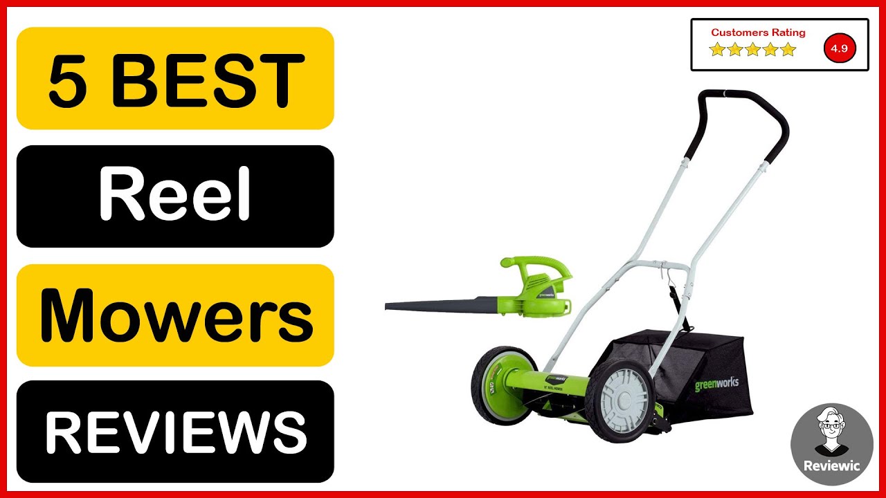 ✓ Best Reel Mower For Large Lawns In 2023 ✨ Top 5 Tested & Buying Guide 