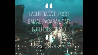 Gak mau pacaran tapi butuh seseorang