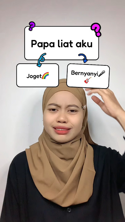 WADUH, PAPA LIAT AKU BERNYANYI VERSI NGASAL? #shorts