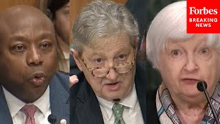Treasury Secretary Janet Yellen Comes Under Fire During Intense Senate Banking Committee Hearing