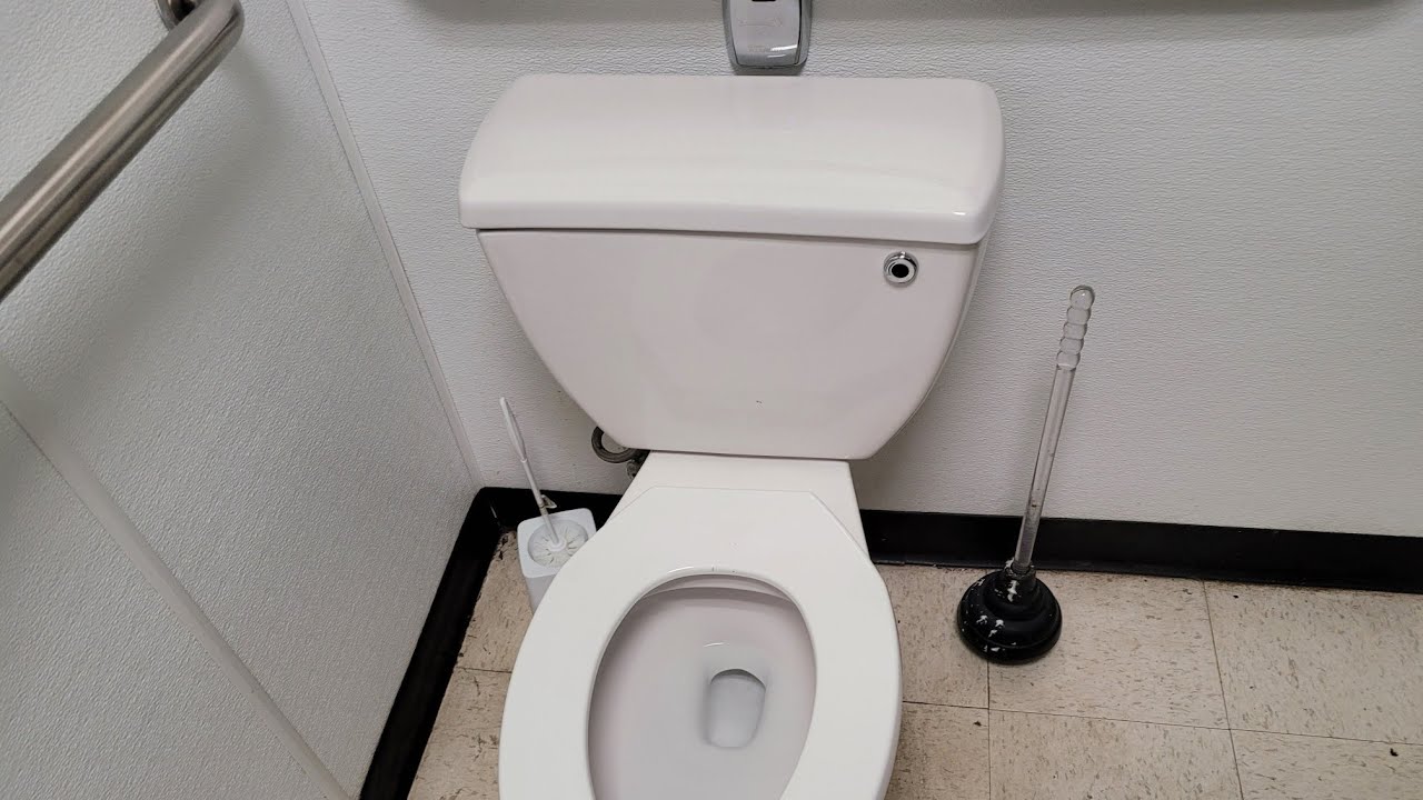[BT] Tractor Supply Restroom Full Shoot with Replacement PA Toilets with Built In Auto Sensors