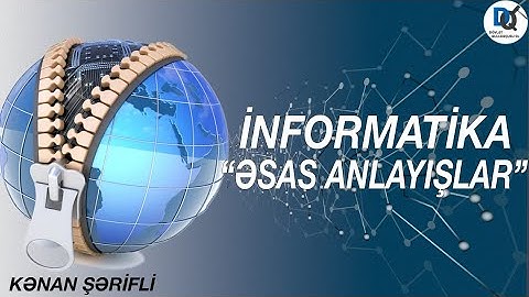 Dövlət Qulluğu | İnformatika | Əsas Anlayışlar | Kənan Şərifli