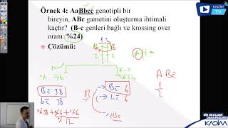 10. Sinif Bi̇yoloji̇ Kalitim 7 Soru Çözümü