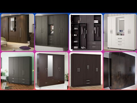 SimplexBeautiful Wood Works Interior 3Door Wall Cabnit Wardrobes Design For Bedroom Decoration Ideas