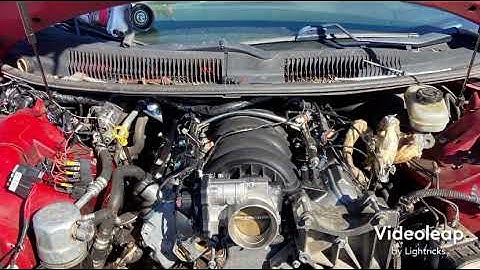 2000 Pontiac Firebird ls swap 3.8 v6 to 5.3 lm7 v8  work done by me