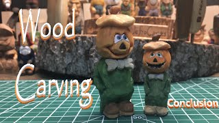Wood Carving A Cartoon Pumpkin Man - Conclusion