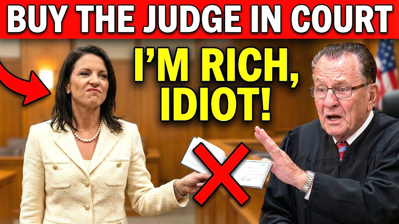 Rich Woman Pulls Out Checkbook in Court - Judge Caprio's Response DESTROYED Her