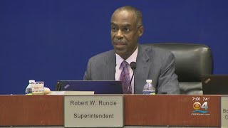 Contentious School Board Meeting Revolves Around Superintendent Robert Runcie