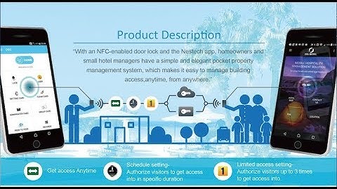 2017 Ideas Show_Nestech Corporation NFC smart access control system