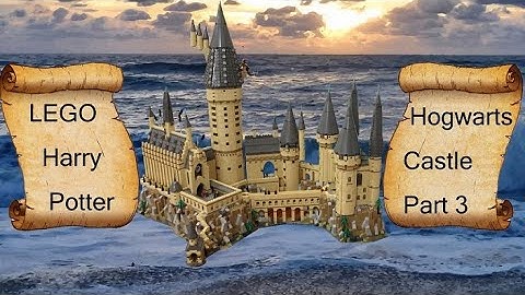 Hogwarts - Part 3 LEGO Speed Build Stop-motion Animation Piece-by-piece