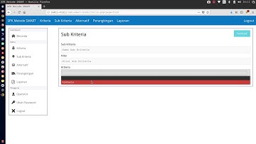 APLIKASI SPK METODE SMART