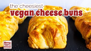 THE CHEESIEST VEGAN CHEESE BUNS! | recipe by Mary's Test Kitchen
