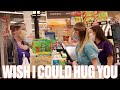 PAYING FOR PEOPLE'S GROCERIES | SURPRISING STRANGERS WITH GIFT CARDS | BUYING EVERYONE'S GROCERIES