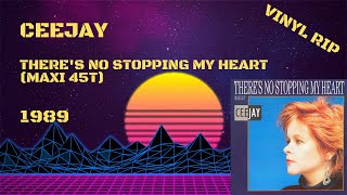 Video thumbnail of "Ceejay – There's No Stopping My Heart (1989) (Maxi 45T)"