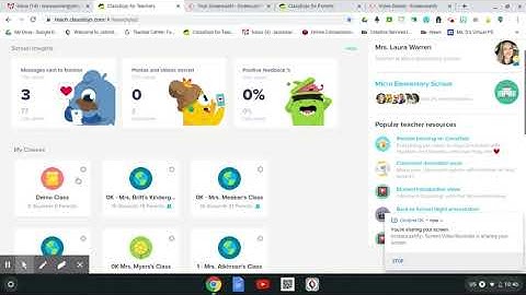 Adding Co-Teachers to Class on Dojo