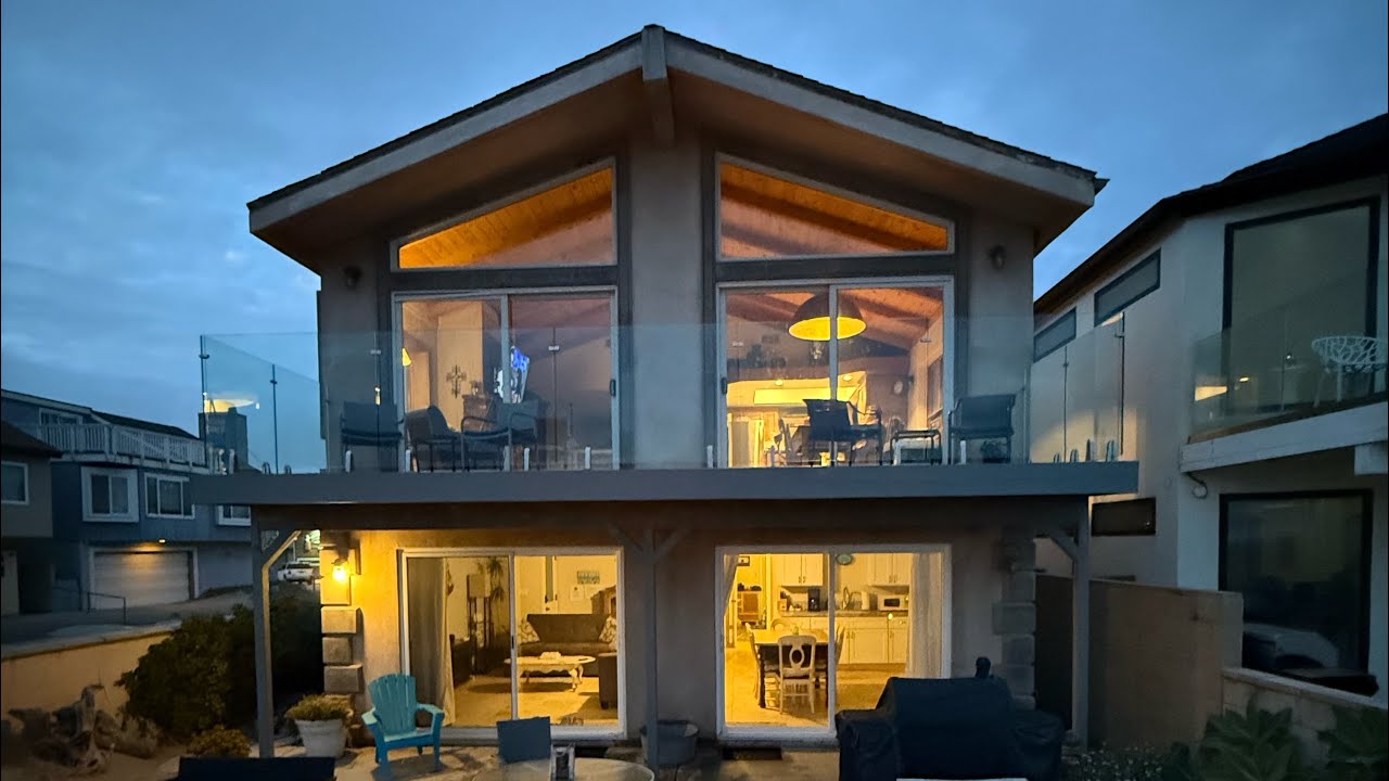 AirB&B Beautiful Beach House tour Silverstrand Beach Oxnard CA.