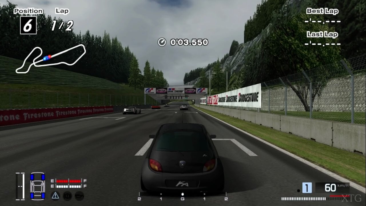 575] Gran Turismo 4 - Ford Ka '01 Hybrid PS2 Gameplay HD 