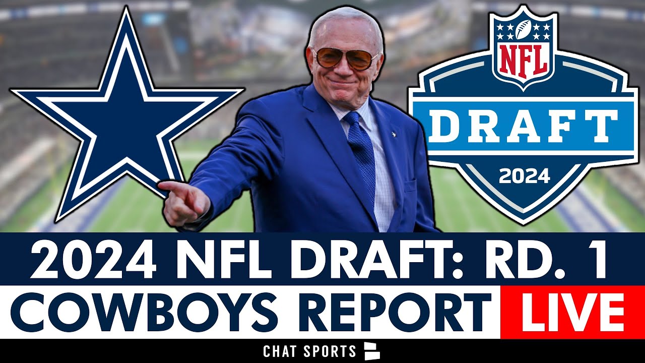 WATCH: Dallas Cowboys NFL Draft 2024 Live Round 1