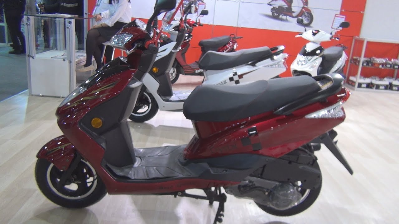 Rmg Moto Gusto Crystal Red 19 Exterior And Interior Youtube