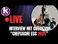 COSBY | Interview Chefsache ESC 2025 | Vorentscheidung Deutschland | Eurovision Song Contest