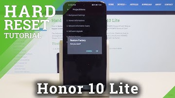 How to Hard Reset Honor 10 Lite - Secret Code Method