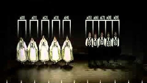 Merge sort with Transylvanian saxon German folk dance new