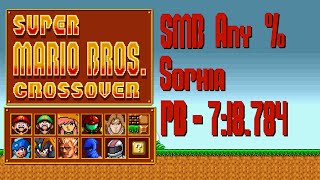 Super Mario Crossover Speedrun - Smb Any % Sophia- 718