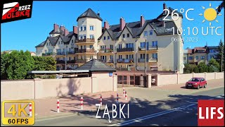 4k POLAND‍️#WALK ~ ZĄBKI ~  W STRONĘ ZACISZA  ~ 60fps #PrzezPolskę