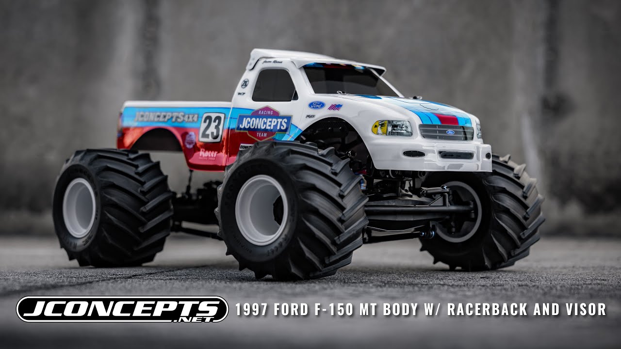 JConcepts 1997 Ford F150 Monster Truck Body YouTube