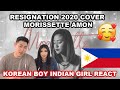 Korean Boy Indian Girl REACT to Resignation - Lee Young Hyun 2020 COVER by Morissette Amon - AMAZING