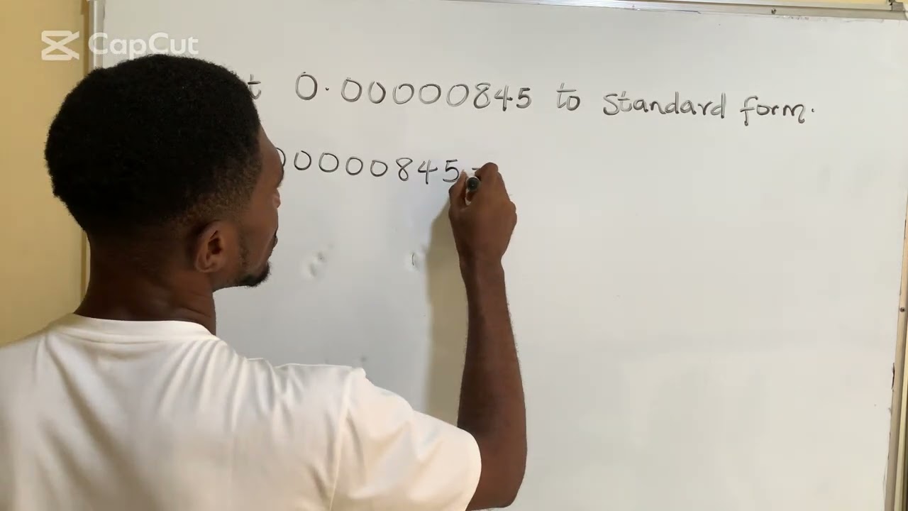 Learn Standard Form Step by Step