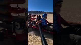 Gopro | Experimental Rocket Car Speed Run 🎬 Bob Maddox #Shorts