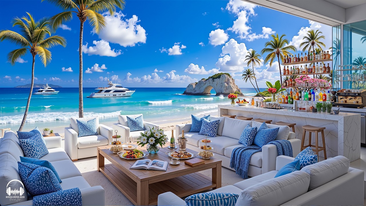 在 YouTube 上觀看「Sweet Bossa Nova Jazz & Ocean Wave Sounds at Luxury Seaside Villa Ambience for Relax, Work, Study」 在 YouTube 上觀看「Sweet Bossa Nova Jazz & Ocean Wave Sounds at Luxury Seaside Villa Ambience for Relax, Work, Study」