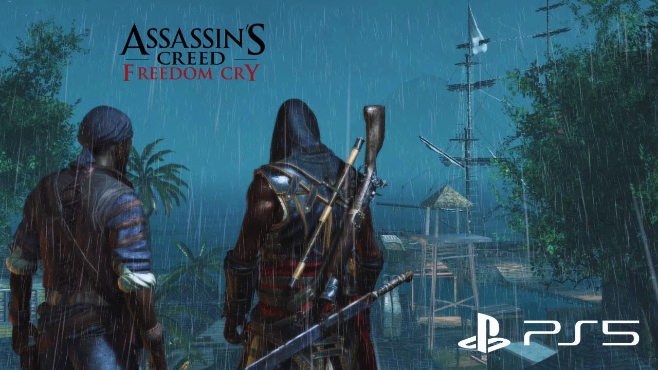 Adéwalé's Epic Rusty Machete Combat and Liberation of Slaves  - AC IV Freedom Cry