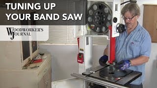 how to tune up and maintain your band saw