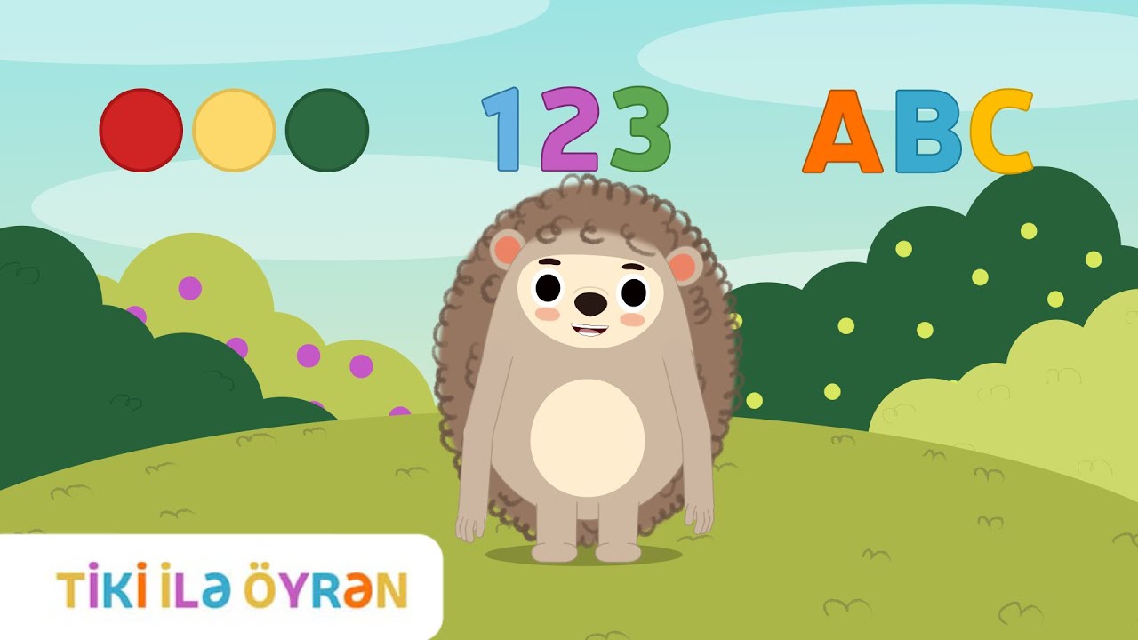 Tiki ilə tanışlıq 🦔 | Uşaqlar üçün video |  Azərbaycan dilində cizgi film