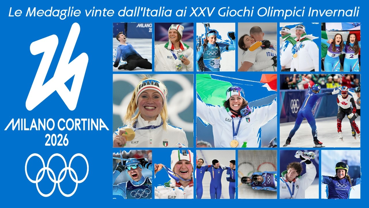 MILANO CORTINA 2026: I 10 Ori e le 30 medaglie italiane di una Olimpiade Invernale da record!